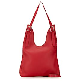 Hermès-Hermès Rouge Taurillon Clémence Massai PM-Rouge