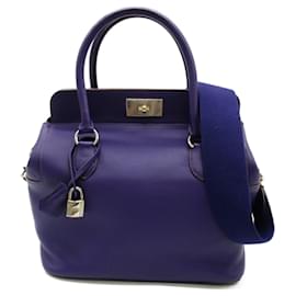 Hermès-Sac à épaule Hermes Toolbox 26-Violet