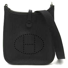 Hermès-Sac à épaule Hermes Evelyne TPM-Noir