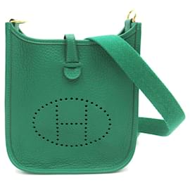 Hermès-Sac à épaule TPM Evelyn d'Hermès-Vert