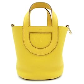 Hermès-Sac à main Hermes In the Loop 18-Jaune