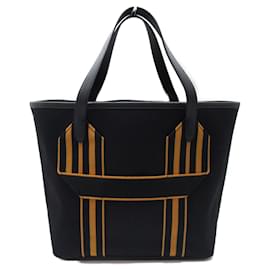 Hermès-Sac Tote Pur Sangle HERMES-Noir