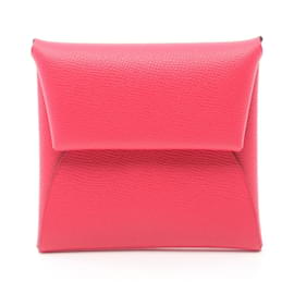 Hermès-Hermes Bastia Coin Purse in Pink-Pink