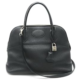 Hermès-Hermes Bolide 31 Handbag-Black