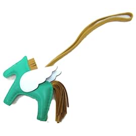 Hermès-Hermes Rodeo Pegasus PM Bag Charm-Other,Green