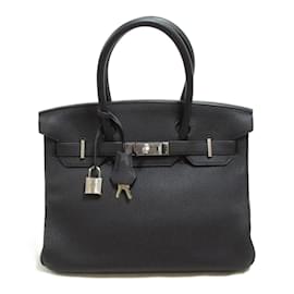 Hermès-Sac à main Hermès Birkin 30-Noir