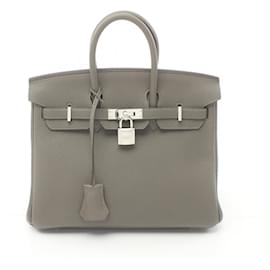 Hermès-Hermes Birkin 25 Grimeyer Handbag-Brown