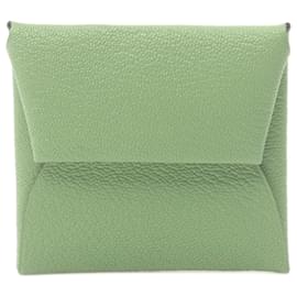 Hermès-Porta-moedas Hermes Bastia em verde-Verde