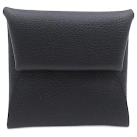 Hermès-Hermes Bastia Coin Purse-Blue,Navy blue