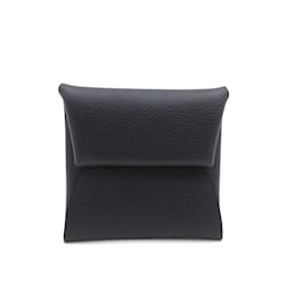 Hermès-Hermes Bastia Coin Purse-Blue,Navy blue