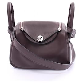 Hermès-Hermes Lindy Verso Shoulder Bag-Brown