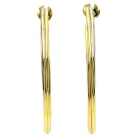 Cartier-Boucles d'oreilles Cartier Trinity en or jaune 18K-Doré