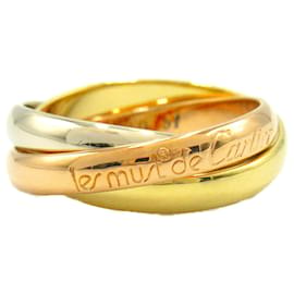 Cartier-Anel Trinity Cartier em ouro amarelo 18K-Dourado