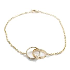 Cartier-Pulseira charm Cartier Baby Love em ouro rosa-Dourado