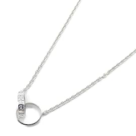 Cartier-Collar Cartier Baby Love en oro blanco de 18 quilates-Plata