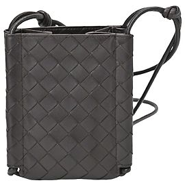Pochette Knot di Bottega Veneta Marrone