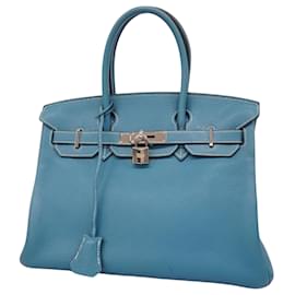 Hermès-Hermès Birkin 30-Blue