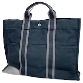 Hermès-Hermès Fourre tout-Navy blue