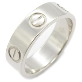 Cartier-Cartier Love Ring in 18K White Gold-Golden