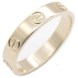 Cartier-Bague Cartier Love en or rose-Doré