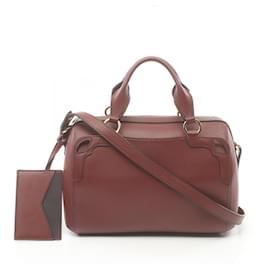 Cartier-Cartier Marcello de Cartier Handbag-Dark red