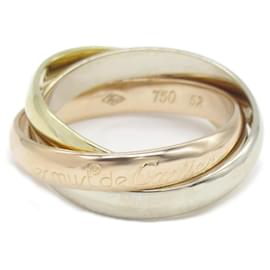 Cartier-Cartier Trinity Ring-Golden