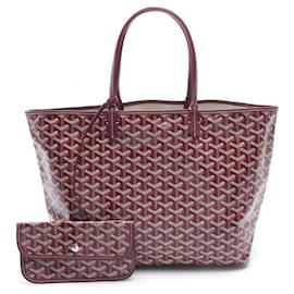 Goyard-Sac tote Goyard Saint Louis PM-Marron,Blanc,Bordeaux