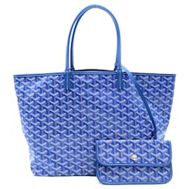 Goyard-Goyard Saint Louis PM Tote Bag-Blue