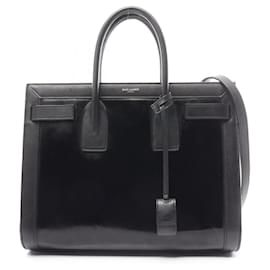 Saint Laurent-Sac à main Saint Laurent Sac du Jour-Noir