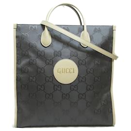 Gucci-Bolsa tote 2 em 1 Gucci-Marrom,Branco