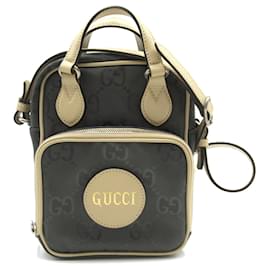 Gucci-GUCCI Off the Grid Shoulder Bag-Brown,Beige