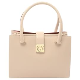 Salvatore Ferragamo-Salvatore Ferragamo Gancini Handbag-Pink