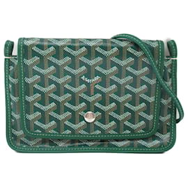 Goyard-Goyard Plume Pouch Wallet Shoulder Bag-Green