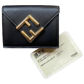 Fendi-Portefeuilles-Noir