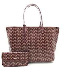 Goyard-Goyard Saint Louis PM Tote Bag-Dark red