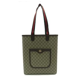 Gucci-Sac fourre-tout Gucci Beige GG Supreme-Beige