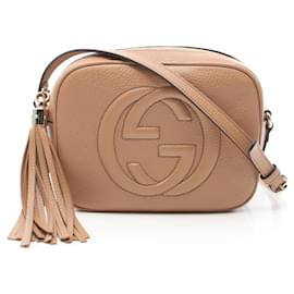 Gucci-Bolsa Disco Soho da Gucci-Bege