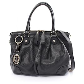 Gucci-Gucci Sukey Guccissima Handbag-Black