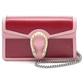 Gucci-Bolsa Super Ombro Dionysus da GUCCI-Rosa,Vermelho