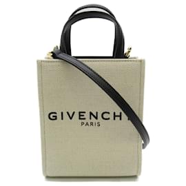 Givenchy-Givenchy 2-Way Shoulder Bag-Black,Beige