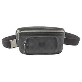 Gucci-Sac ceinture Interlocking G de GUCCI-Noir