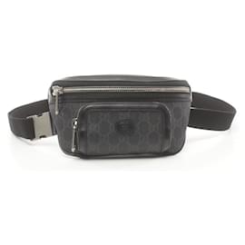 Gucci-Sac ceinture Interlocking G de GUCCI-Noir