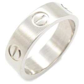 Cartier-Bague Cartier Love en or blanc 18K-Argenté