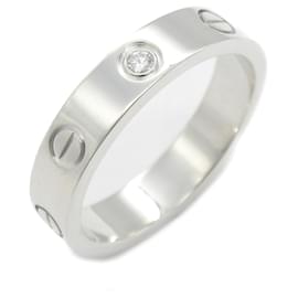 Cartier-Bague Cartier Love 1P Diamant en Or Blanc-Autre