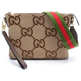 Gucci-Sac Gucci Jumbo GG-Marron,Beige