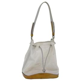 Prada-PRADA Sac à épaule de sport en nylon blanc Auth yk13593-Blanc