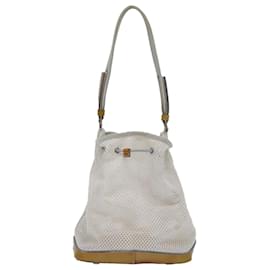 Prada-PRADA Sac à épaule de sport en nylon blanc Auth yk13593-Blanc