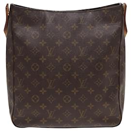 Louis Vuitton-LOUIS VUITTON Sac à épaule Monogram Looping GM M51145 LV Auth 82535-Monogramme