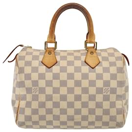 Louis Vuitton-LOUIS VUITTON Sac à main Speedy 25 Damier Azur N41534 LV Auth 81541-Autre