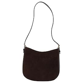 Céline-Sac à épaule en toile Macadam Celine C marron Auth yk13620-Marron